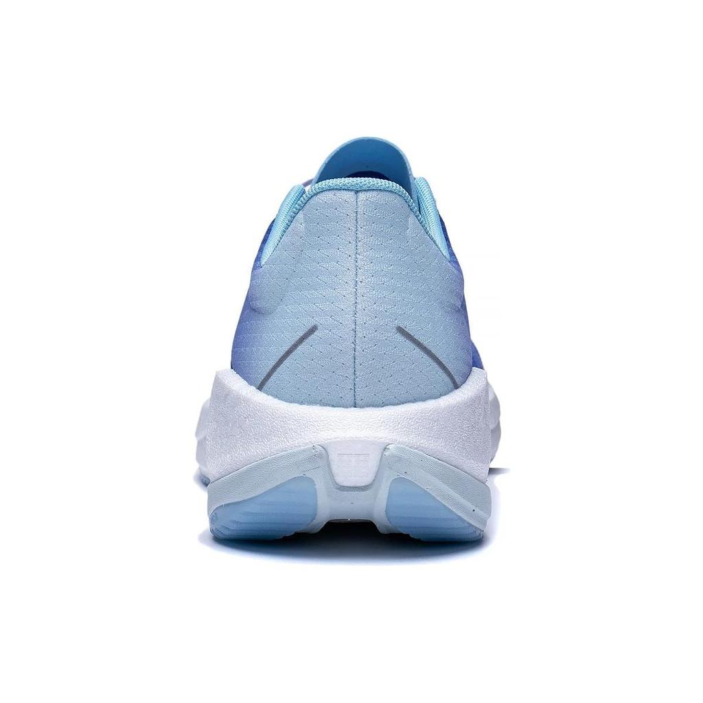 Li Ning Super Light 20 Fabric Slip Resistant Slip Resistant Low top Running Shoes Men's Blue ARBT001-8