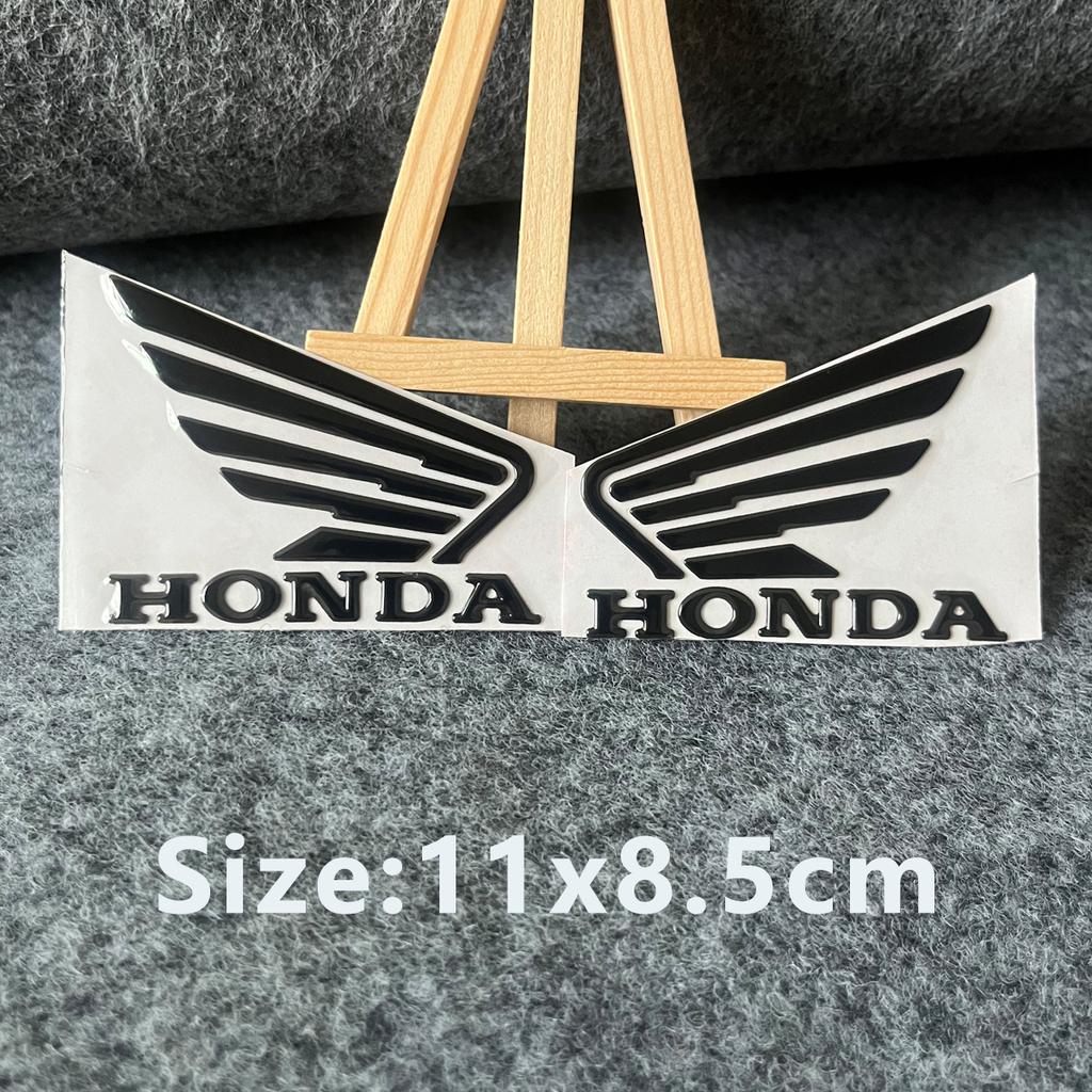 3D Honda Sticker Logo Tank Wing Decals
