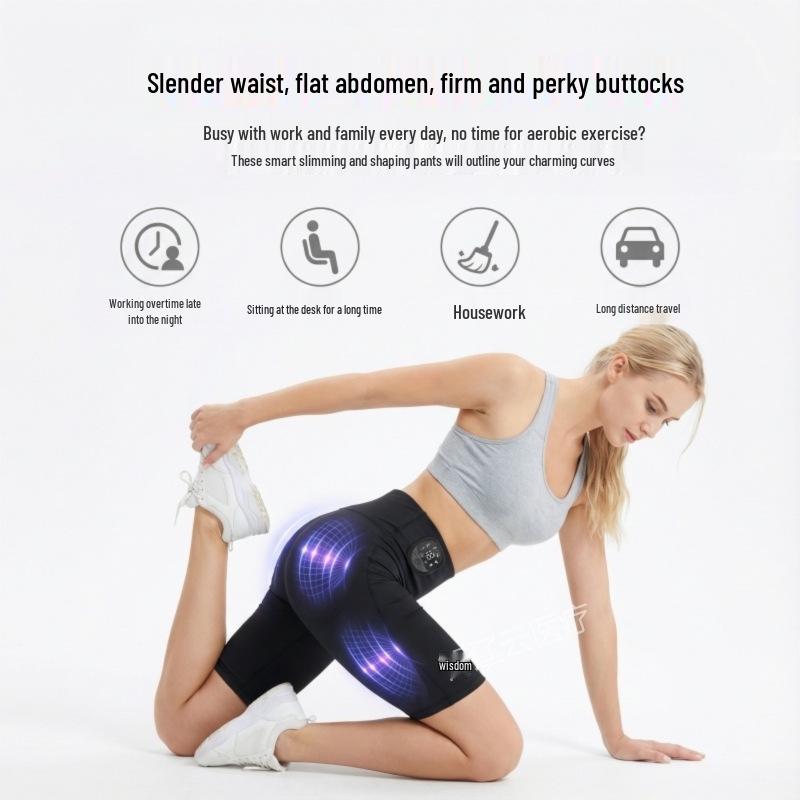 EMS-puls bantningsyoga & fitness massagebyxor för kroppsformning