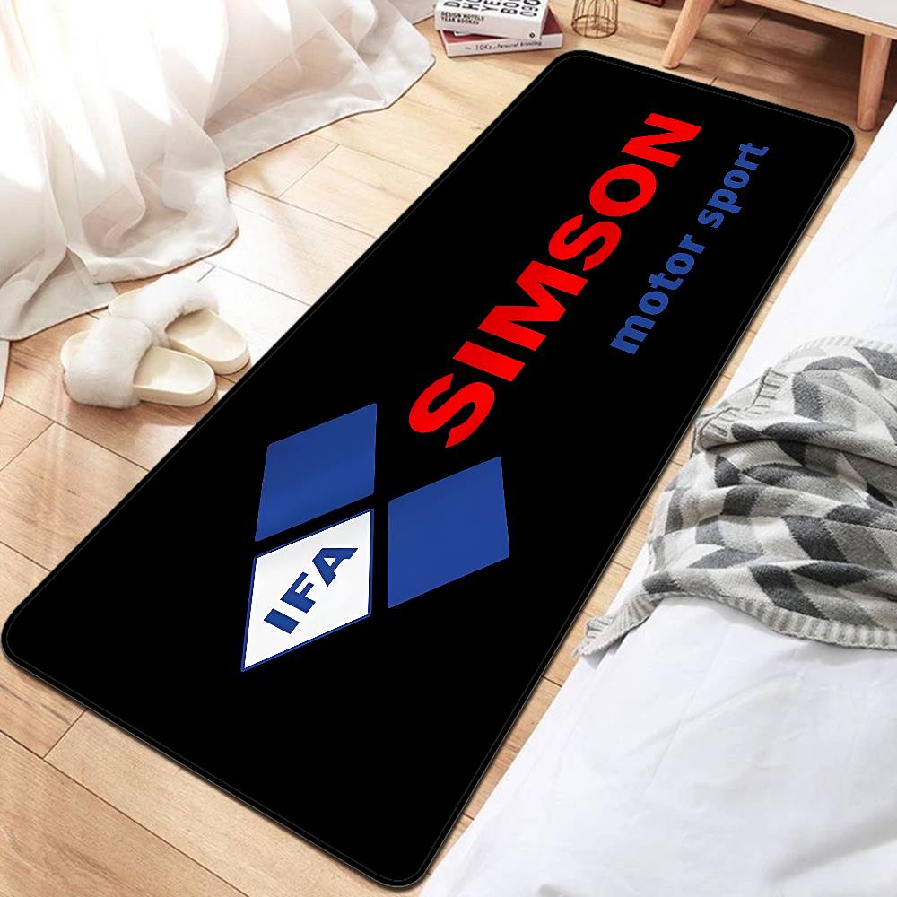 S-SimsonS LOGO Bath Mat Kids Room Bedroom Decoration Balcony Anti-Slip Doormat Living Room Alfombra