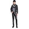 Men's Korean Slim Fit Tapered Leather Pants - Autumn/Winter Casual Wear