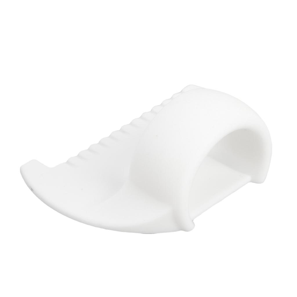 6 Stück 3mm Stichschablonen Nähfingerlineal Daumenführung Messwerkzeug zum Quilten Steppen Lockrand Weiß