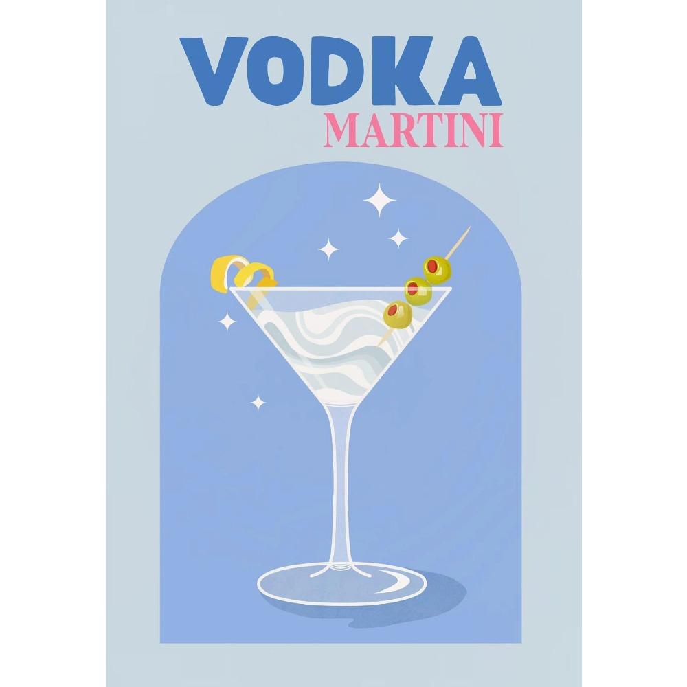 Simplicity Colorful Cocktail Posters Trendy Drinks Prints Whiskey Bar Cart Prints Canvas Painting Wall Pictures Home Bar Decor
