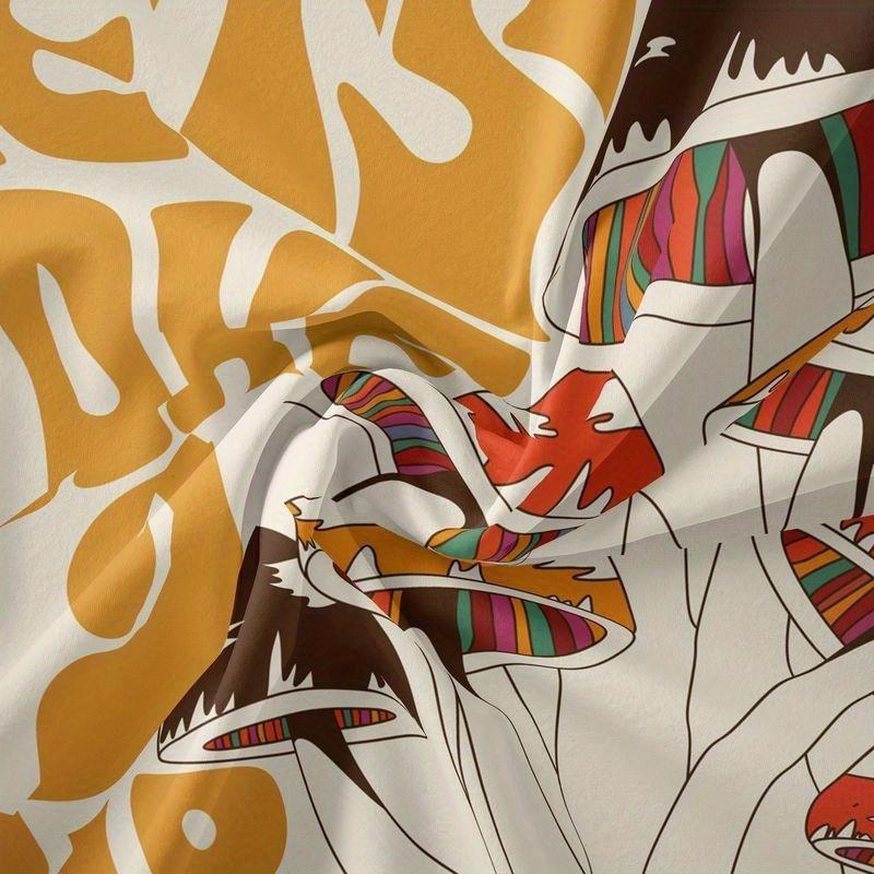 1pcs Mushroom Tapestry Wall Decor Girls Room Wall Hanging Aesthetic Room Tapestry Wall Hanging Home Dorm Fantasy Deco