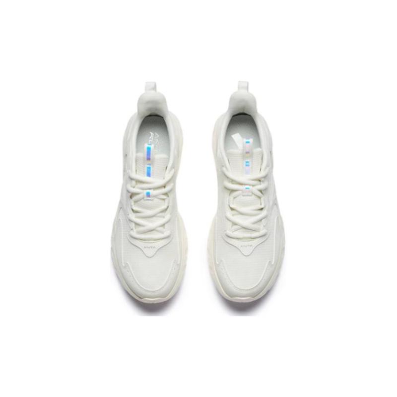 Anta Durable Breathable Low-Top Running Shoes Women's White Sneakers 922235527-1