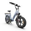 KINGBULL Voyager 2.0 20-Zoll Cargo E-Bike mit einem 48V 15Ah Akku, einem 750W Motor, maximaler Reichweite von bis zu 90 Kilometern.