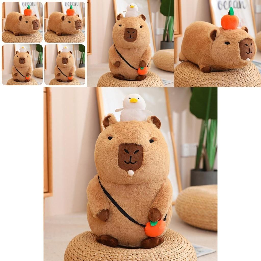 Cute Capybara Plush Toy Adorable And Soft Stuffed Animal Pillow Doll Perfect Gift For Kids