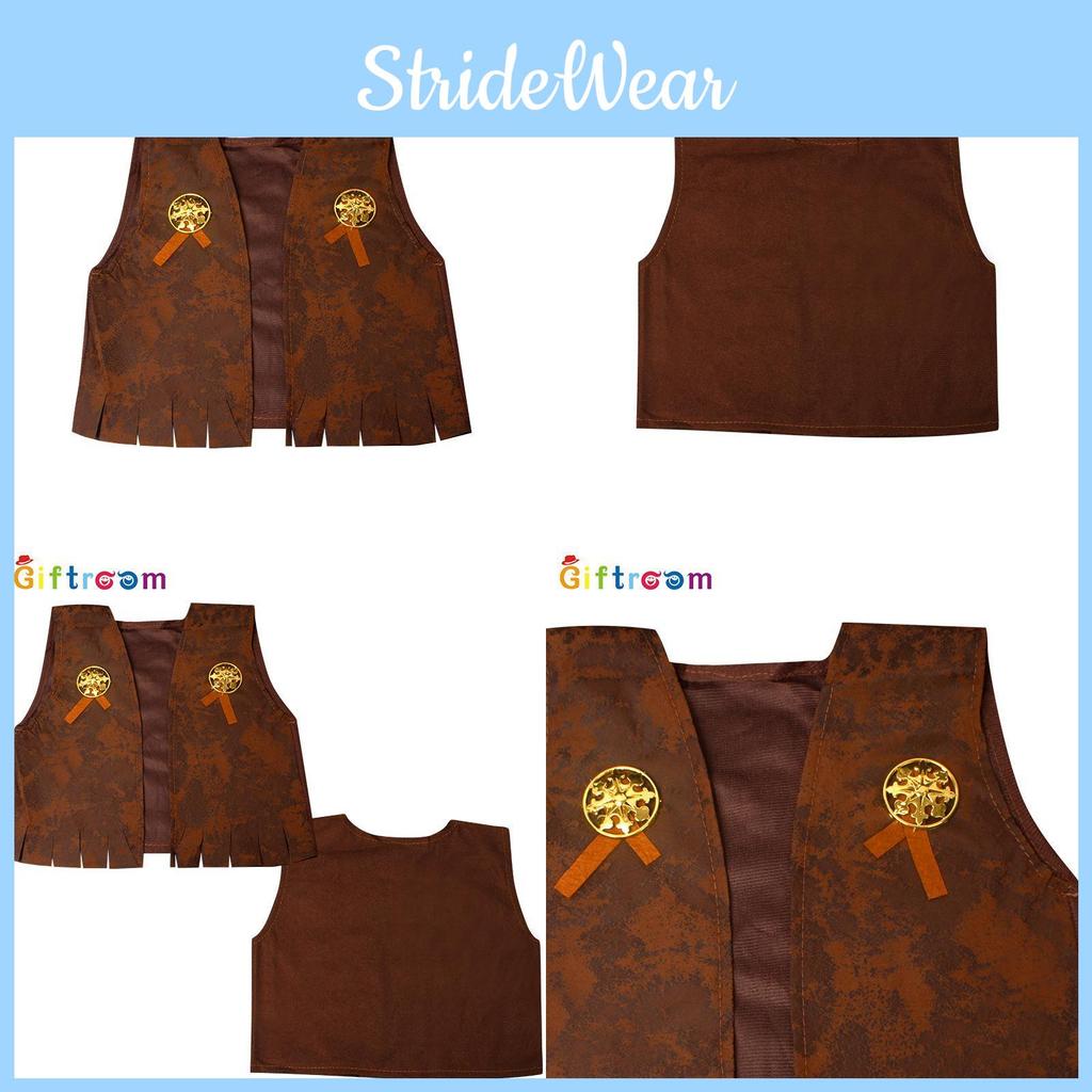 Cowboy Fashion Trendy Denim Vest For Men And Women Versatile Apparel Polyester