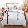 Sharp Scissor Blade Graphic Kill La Kill High Energy Shonen Action Anime Bedding Duvet Cover + 2 Pillowcases Teen Otaku Bedroom
