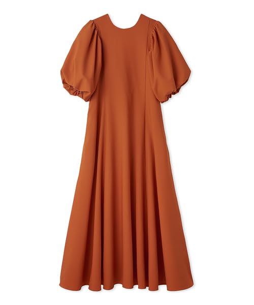 Emi Puff Sleeve Soccer ORG Women's Dress, 13WFO252027,