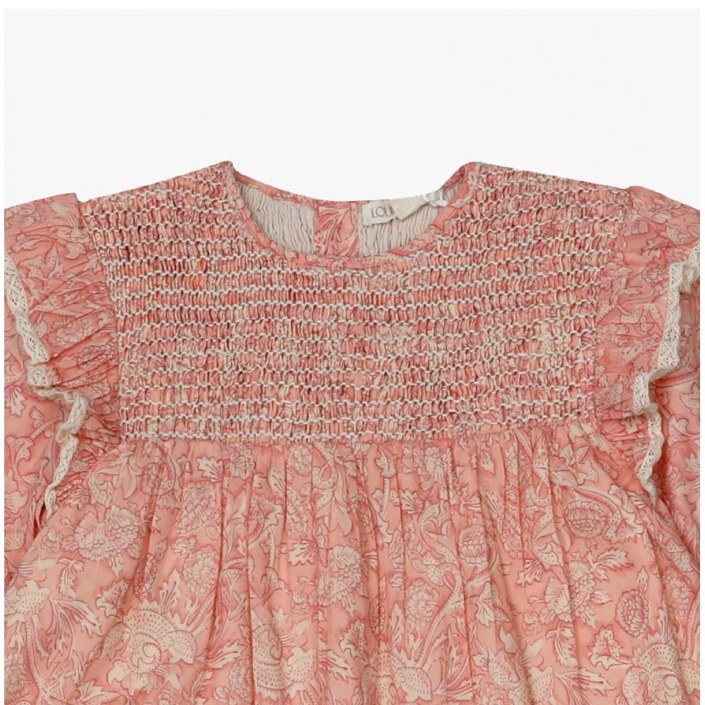 Louis Misha Saralou Floral Dress Gri W25 S0064