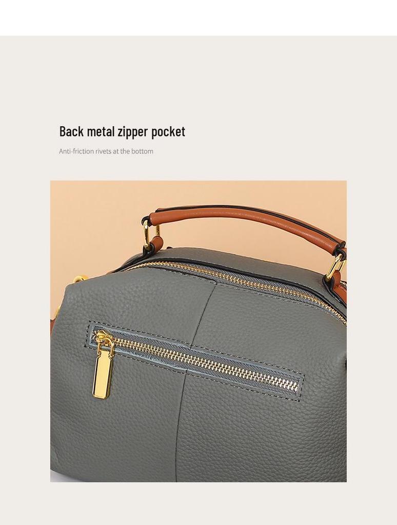 2023 Women's Genuine Soft Leather Crossbody Bag - Fashionable Single Shoulder Handbag