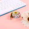 150cm Doubleside Inches/cm Soft Tailor's Tape with Snap Fasteners Body Three-dimension Measuring Ruler Needlework Sewing Tool