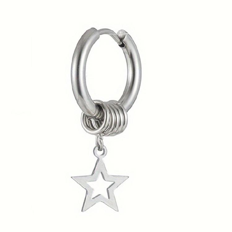 Sweet Cool Dangle Earrings Fashion Punk Hollow Star Pendant Earrings Jewelry