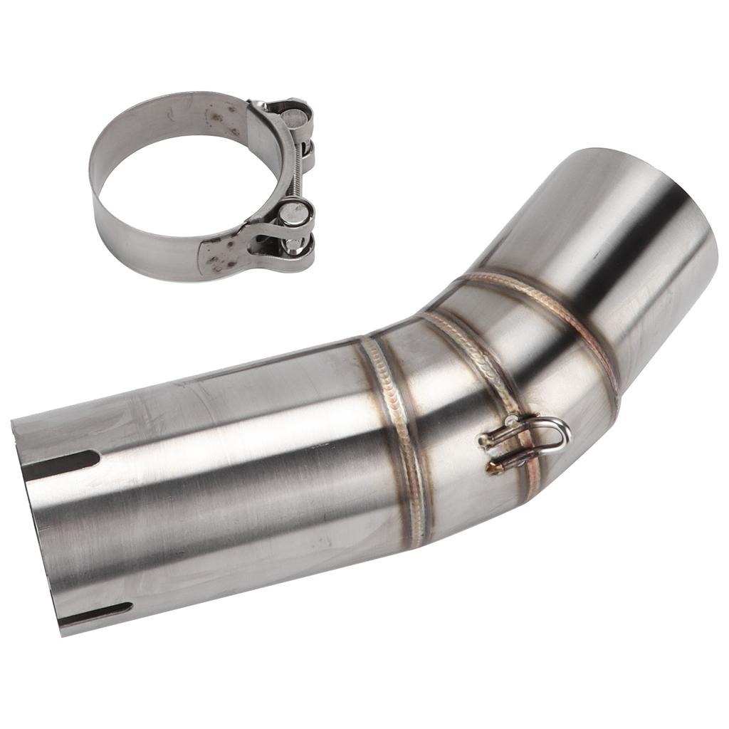 60.5mm Exhaust Mid Pipe Stainless Steel Modification Replacement for Ducati 959 Panigale V2