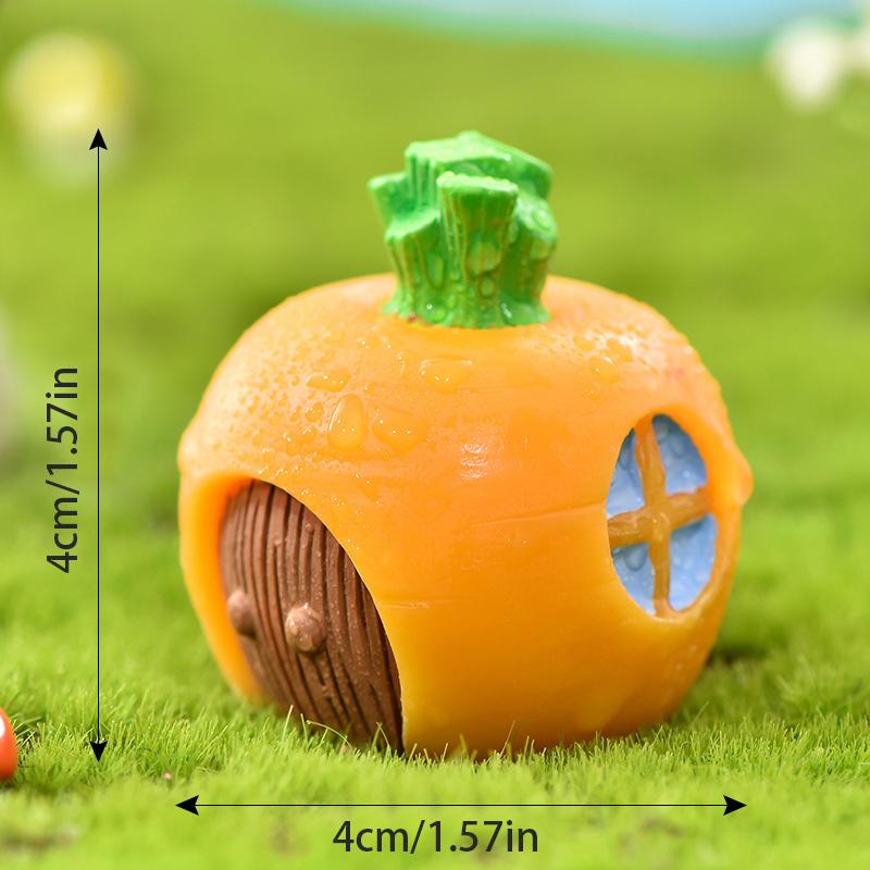 Niedliches Kaninchen-Häschen-Ornament, Kunstharz, für Zuhause, Mini-Häschen, Miniaturfiguren, Miniatur-Landschaftsdekoration, Heim, Osterdekoration