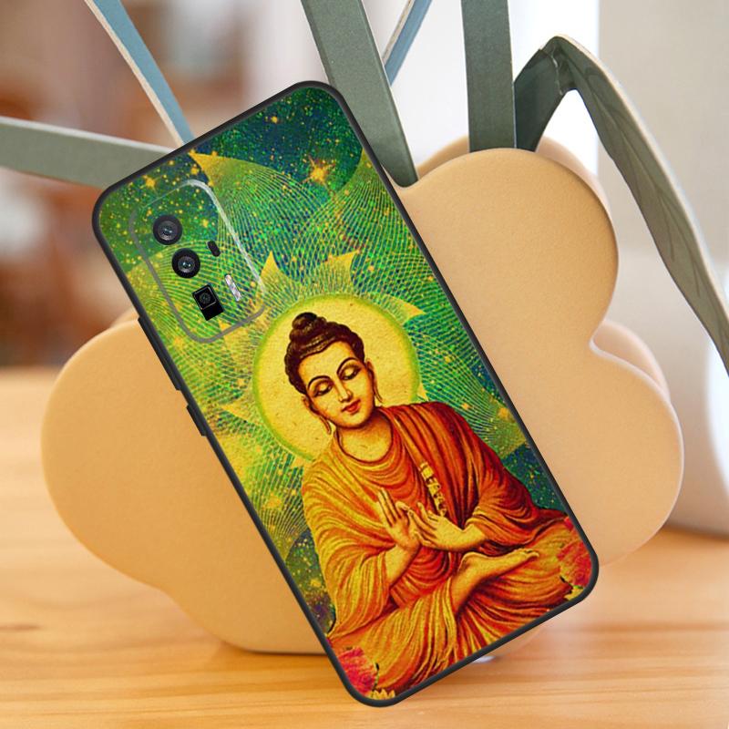 

Чехол Будда Шакьямуни для POCO X3 X6 F6 Pro M6 X5 F3 F5 M5s Xiaomi 13 14 Ultra 12 Lite 11T 12T 13T Pro POCO X3 NFC