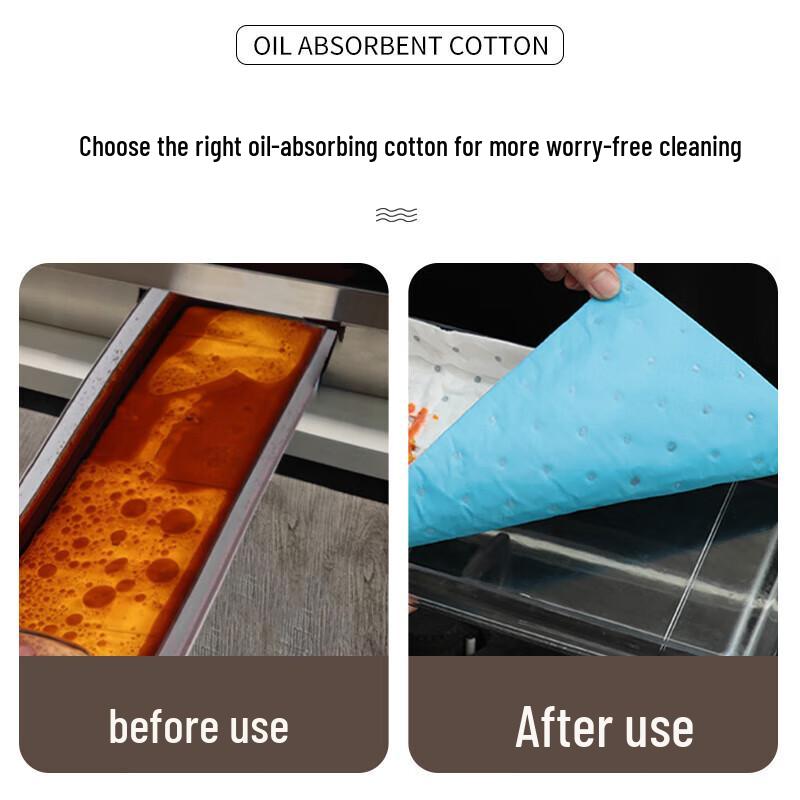 Fangcaodi Kitchen Range Hood Oil Absorbing Pads