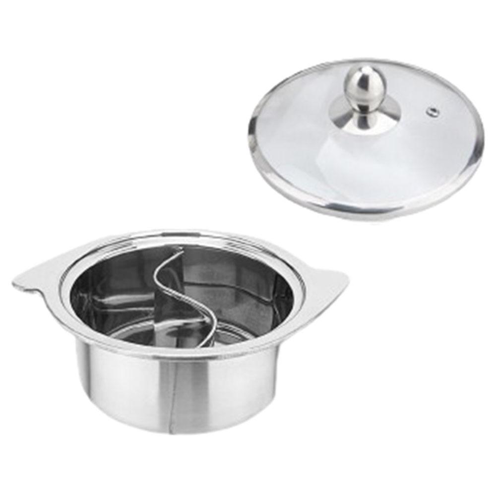 Multi Purpose Cooking Boiling Pot One Person Hot Pot Portable Soup Pot  Food Cooking