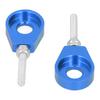 2pcs 0.5in Chain Tensioner Adjusters Aluminum   for Motorcycles Mountain Bikes