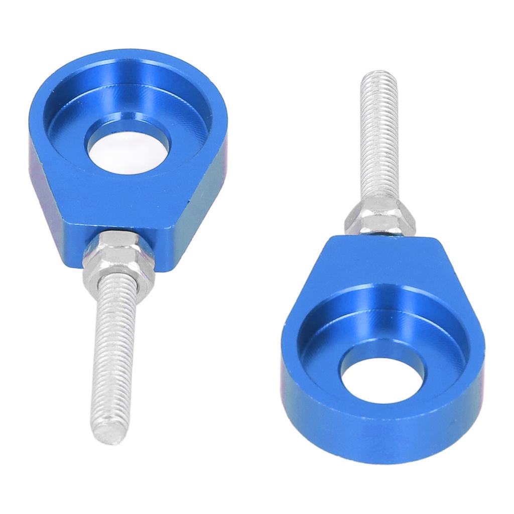 2pcs 0.5in Chain Tensioner Adjusters Aluminum   for Motorcycles Mountain Bikes