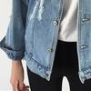 Women Basic Coat Denim Jacket Winter Jeans Jacket Denim Coat Loose Fit Casual Style