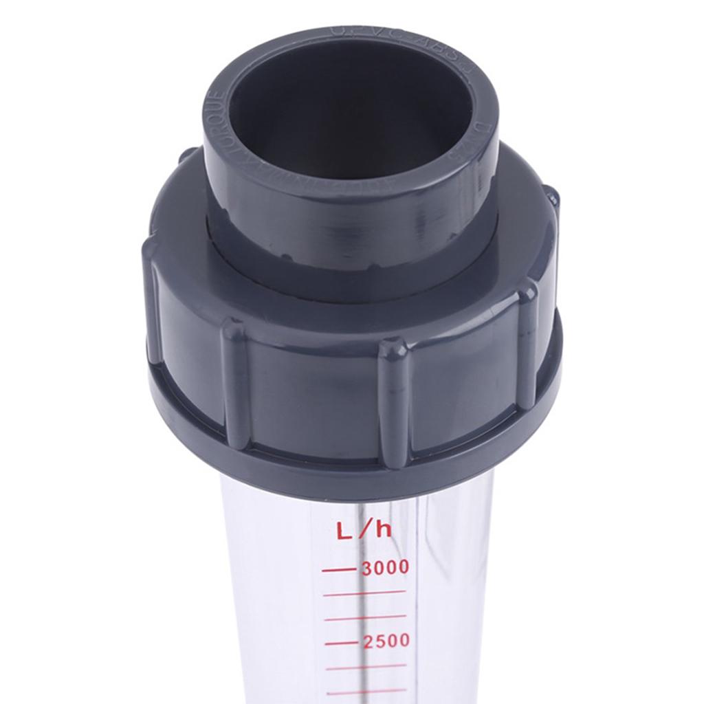 Tipo De Tubo Pl/ástico De Rot/ámetro De 25-250L H Medidor Instant/áneo De Flujo De Agua L/íquida