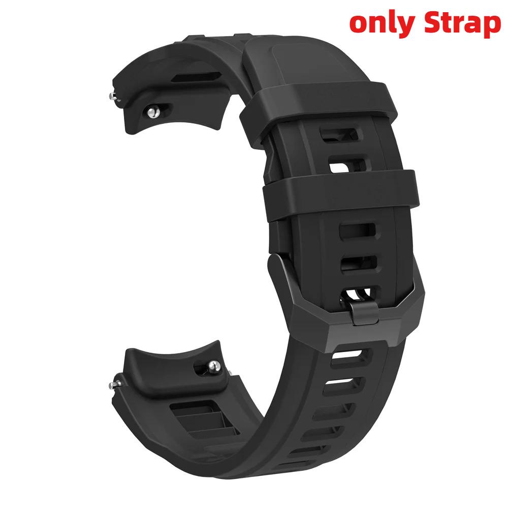 Silikonový řemínek a pouzdro pro chytré hodinky Huami Amazfit T-REX 3 Pro Řemínek na hodinky Pro Amazfit T-rex3 Pro Náramek