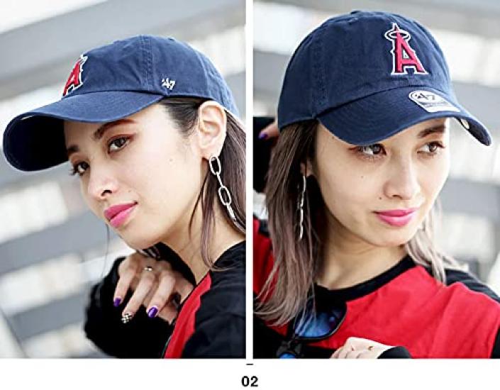 47 Brand Angels MLB Official Low RGW04GWS Cap, Cap, Black,