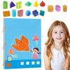1 Set Pull String 3D Geometry Learning Book Early Education Paper Folding Rope Geometry Model with 15 Solids Volume Surface Area Formulas Teaching Toy