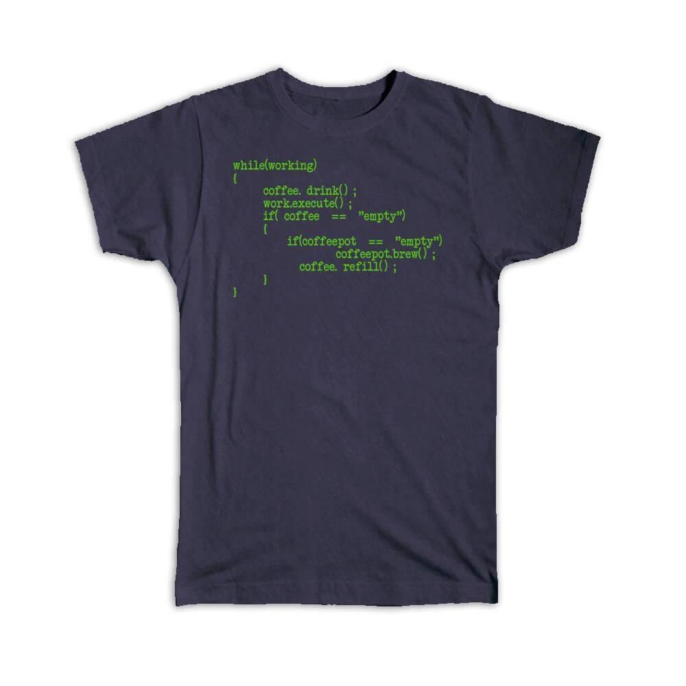 Gift T-Shirt : For Software Engineer Developer Computer Programming Coding S