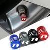 Voor VW VOLKSWAGEN 2026 Nieuw voor Volkswagen 4 Stuks Auto Wielen Band Ventielsteel Dop Cover Rline R Golf 4 5 7 Jetta CC Tiguan Touran Pa