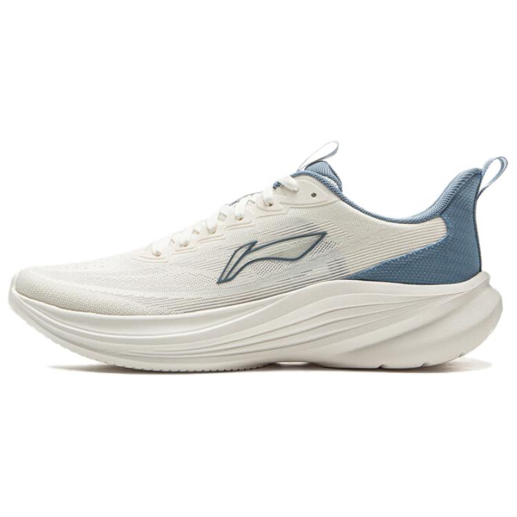 

LiNing Light Breeze Низкие повседневные кроссовки для бега Мужские Белые Синие 39.5