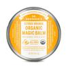 Dr. Bronner's Organic Balm CI (Citrus Orange) Multi-purpose Balm for the Whole Body, Hair Tips, Elbows, and Heels, 17g