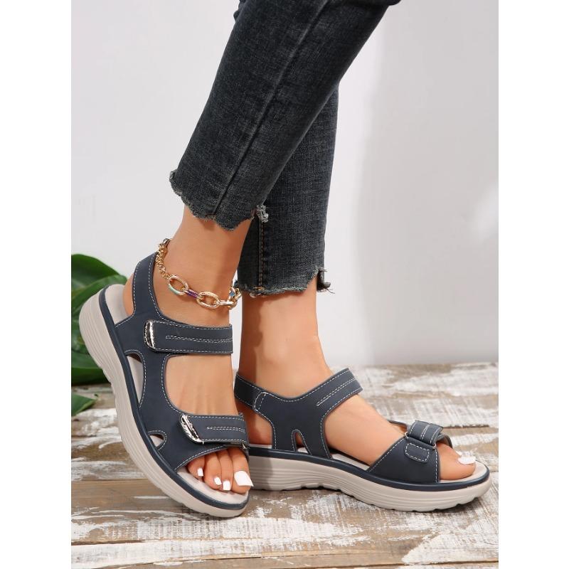 Móda 2025 Nové Elegantní Dámské Sandály Dámské Sportovní Styl Lehké Nadměrné Pantofle Dámské Sandály Nadměrná Velikost 43