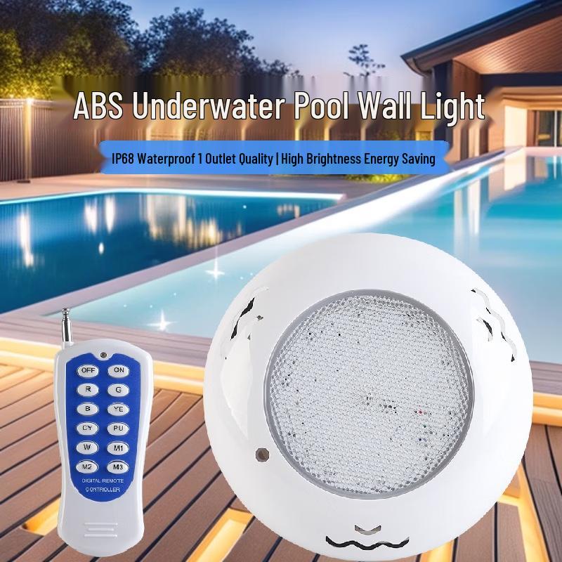 D230-18W RGB LED Plastic Underwater Pool Light