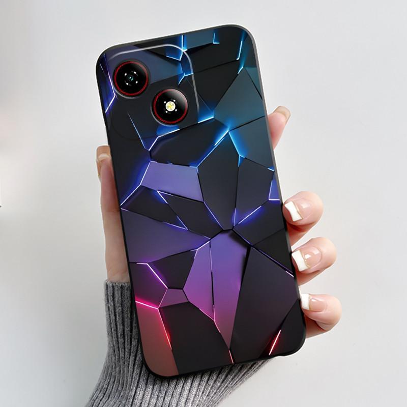 For ZTE Blade A35e Case Luxury Cute Cool Boys Girls Soft Matte Silicone Back Cover For ZTE Blade A35e Phone Bag Shell BladeA35e