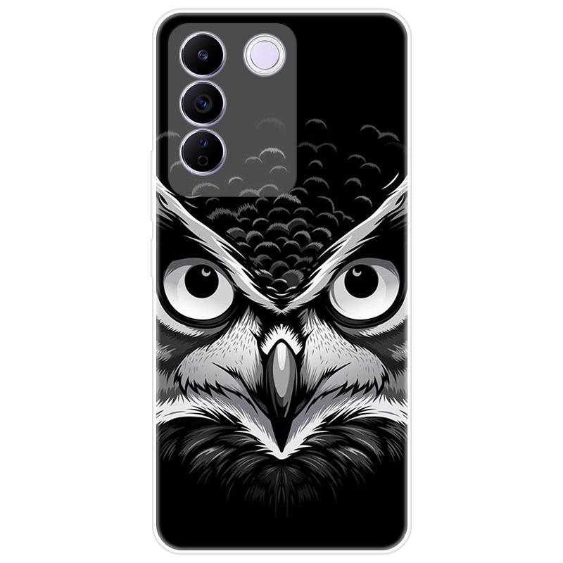 For Vivo V27e V 27e Case Soft Silicone Back Cover Cartoon Phone Case Diversification