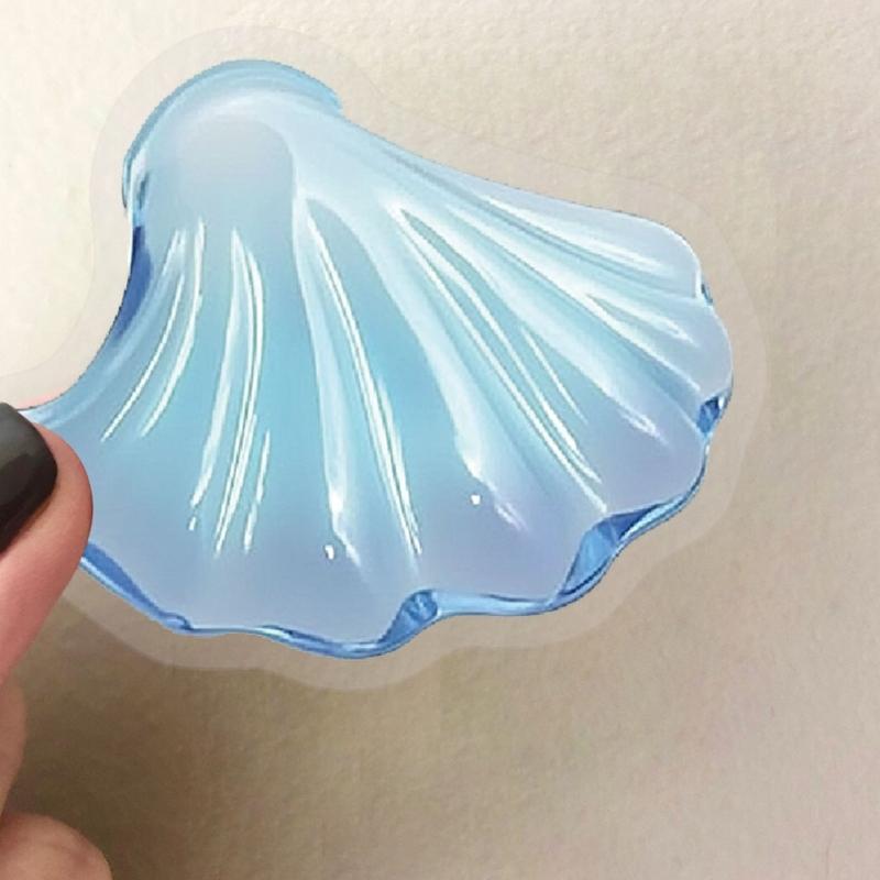 50Pcs Marine Themed Sticker Water Resistant Oceanic Decorative Sticker for Scrapbooking Water Bottle Phone Case Guitar