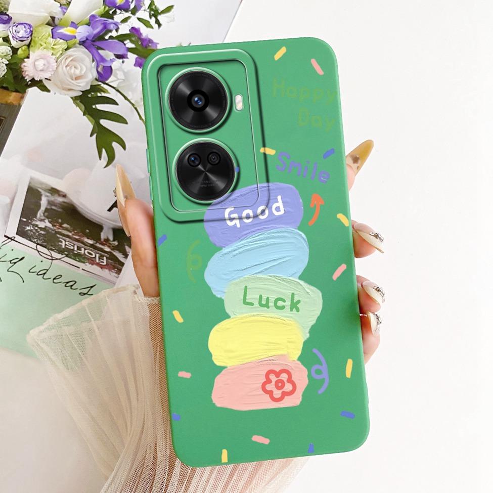 For Huawei Nova 12 SE BNE-LX1 Casing For Huawei Nova 11 SE BON-AL00 Cover Fashion Cartoon Cute Funny Painted Silicone Phone Case