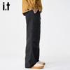 Izzue IT Men's Casual Multi-Pocket Straight Fit Cargo Pants