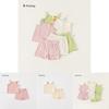 Zomerkleding set voor babymeisjes met bloemenpatroon voor peutermeisjes