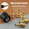 High Pressure Water Guns Quick Connection Brass Adapter Fitting Coupler Leakproof Design Compatible With Multiple Brands