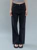 Heatherment 015 Ever Semi-Wide Denim (Black)