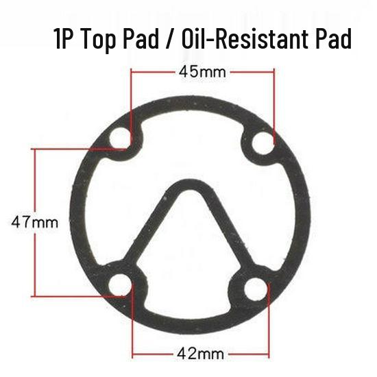 Compact Oil & Gas Pump Accessories: 1P/3P/5P Air Compressor Gaskets (Paper, Cylinder Head, Seal, Valve Plate, Leather)