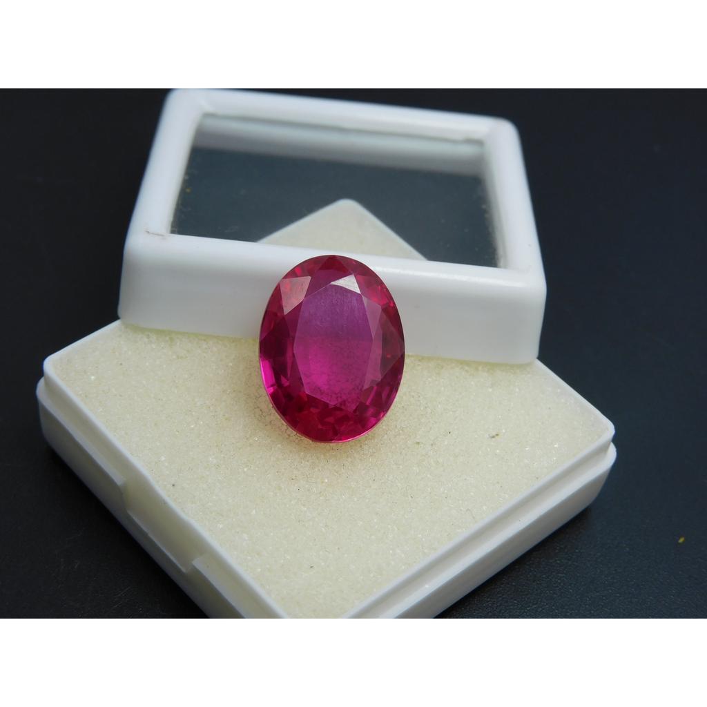 Natural Pink Sapphire Oval Cut 17.55 Ct CERTIFIED Loose Gemstone For Rings M-575-Ra