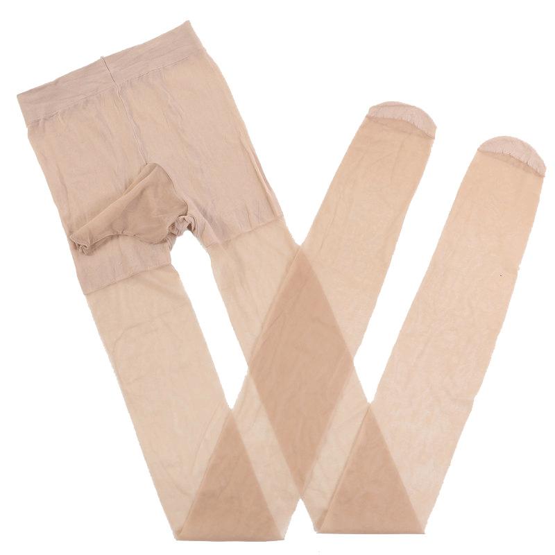 Ultra-thin Men's Stockings Pantyhose with Jj Set Invisible Spring and Summer D-wrapped Core Silk Men's Pantyhose