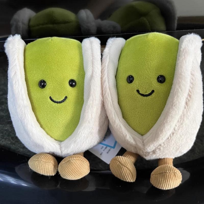 12cm Fun Pistachio Doll Very Soft Stuffed Pistachio Plushies Cute Plush Toy Gifts Girl Kids