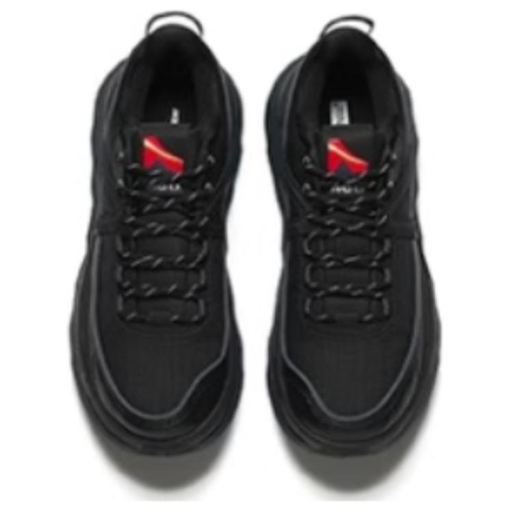 Anta Kayshan V2 Fashion Comfortable Shock Absorbing Non-Slip Low-Top Hiking Shoes Men Hiking Shoes Black 112446607A-1