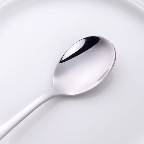 Buyer Star Children's Stainless Steel Cutlery Set, 3-Piece Set, Includes Knife, Fork, and Spoon, Dishwasher Safe, Silver